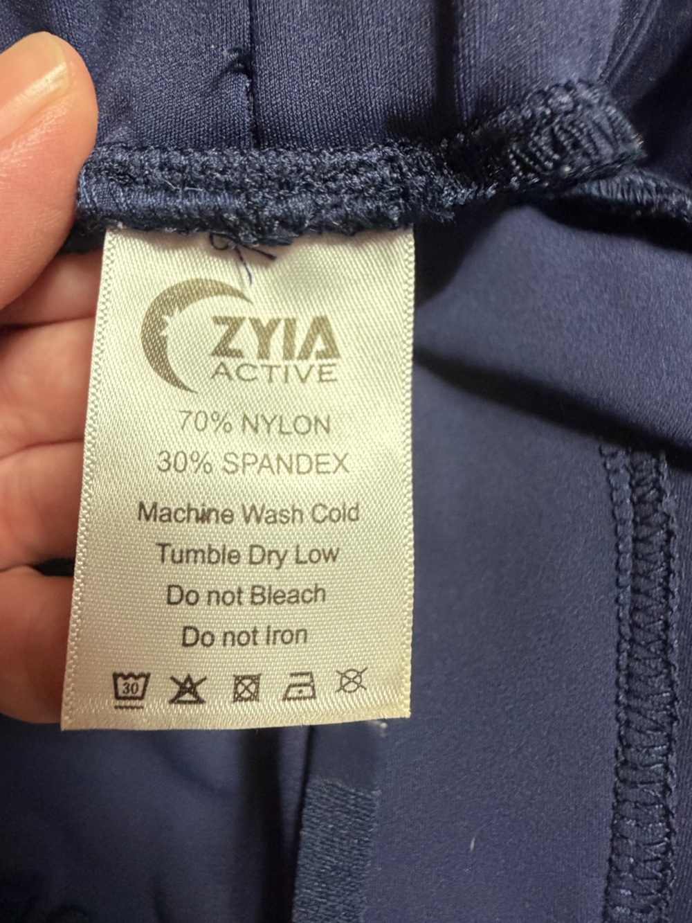 Zyia Active Navy Presidio Peak Cargo Pants - Picture 9 of 9
